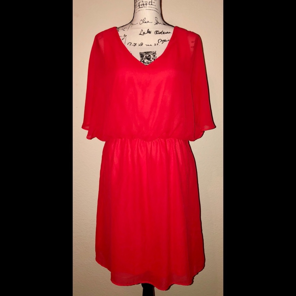 Coral Charming Charlie Dress